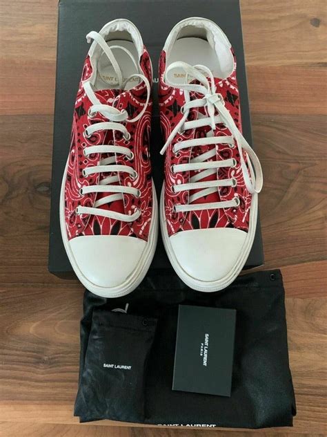 Saint Laurent Bedford 'Bandana' Sneakers 